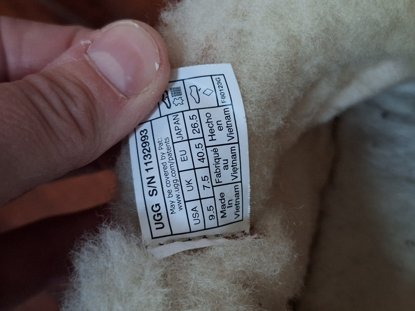 UGG Romely Short Buckle Boot Chestnut Size 9.5 SN 1132993