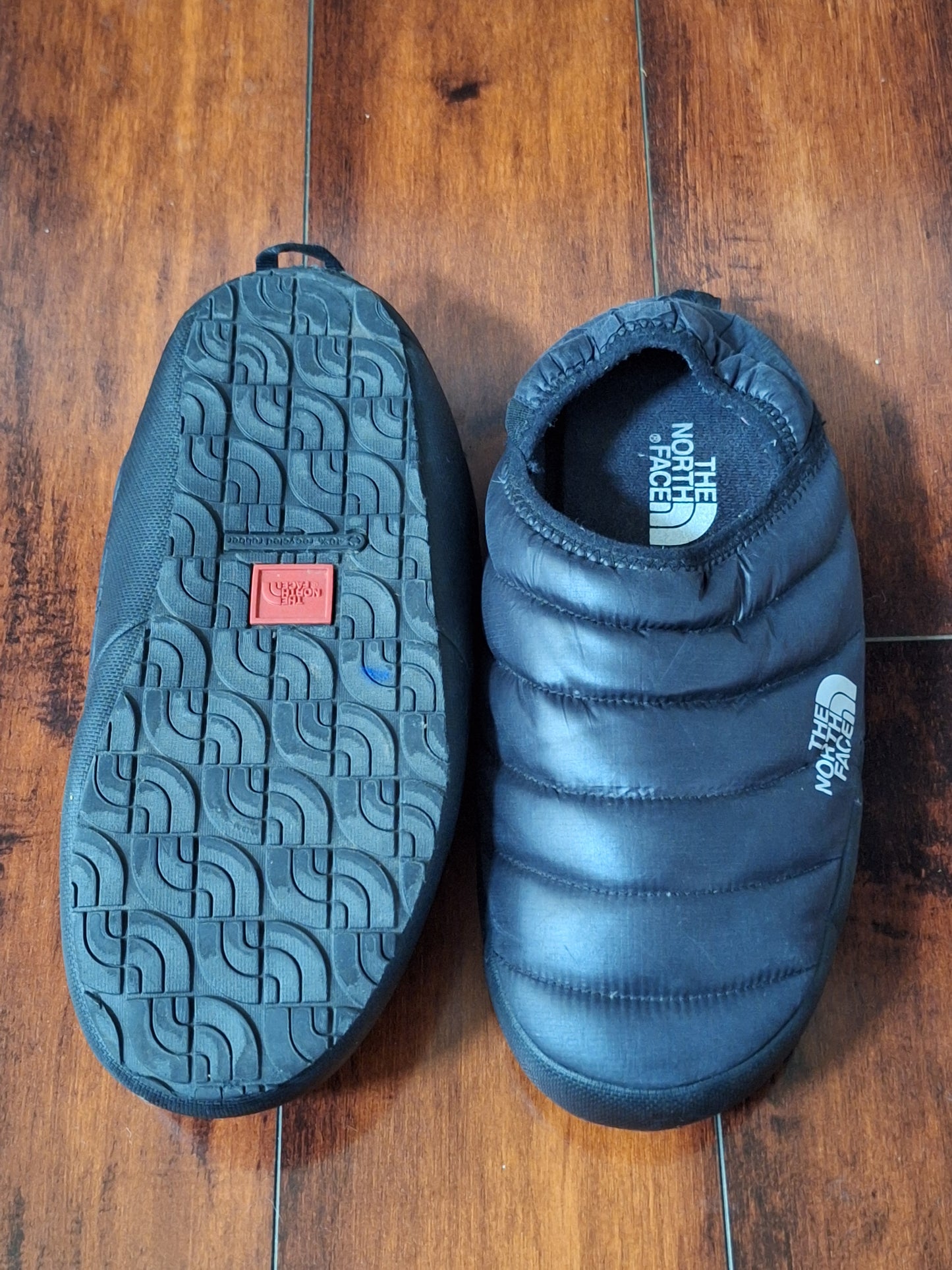 The North Face Thermaball Black Slippers Size 10