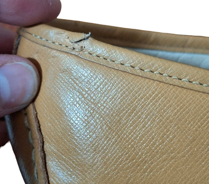 Michael Kors Fulton Ballet Flats Leather Camel Size 8