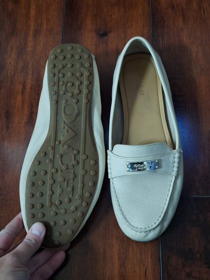 Coach Fredrica Driving Moccasins Size 9