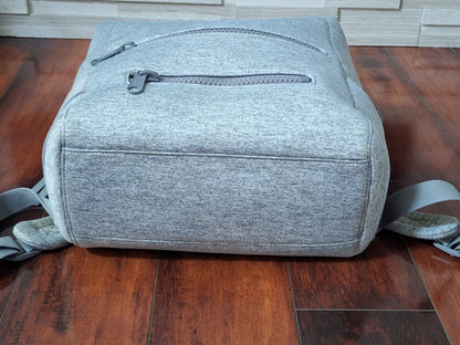 Dagne Dover Indi Heather Gray Diaper Bag Backpack Large