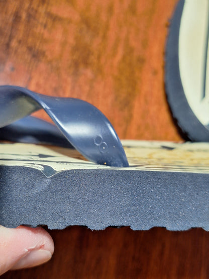 Tory Burch Flip Flop Navy Sea Size 8