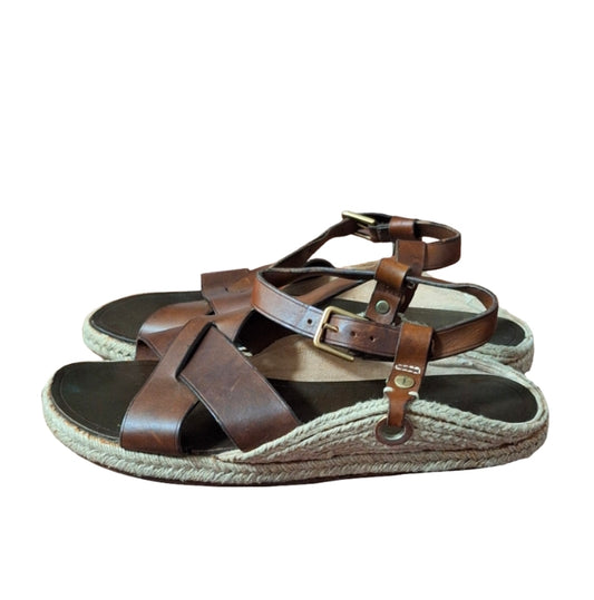 Yves Saint Laurent Nu Pieds Espadrille  Sandals EU 37 US 7