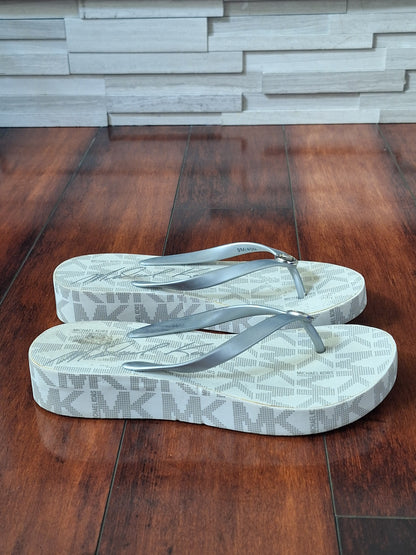 Michael Kors Women's Open-Toe Wedge Sandals, Size 9M