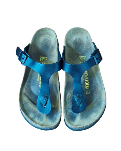 Birkenstock Gizeh Birko-Flor thong sandals Black EU 39 W8