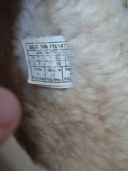 UGG Classic Mini Metallic Snake Women's Ankel Boots Suede Gold  US 8