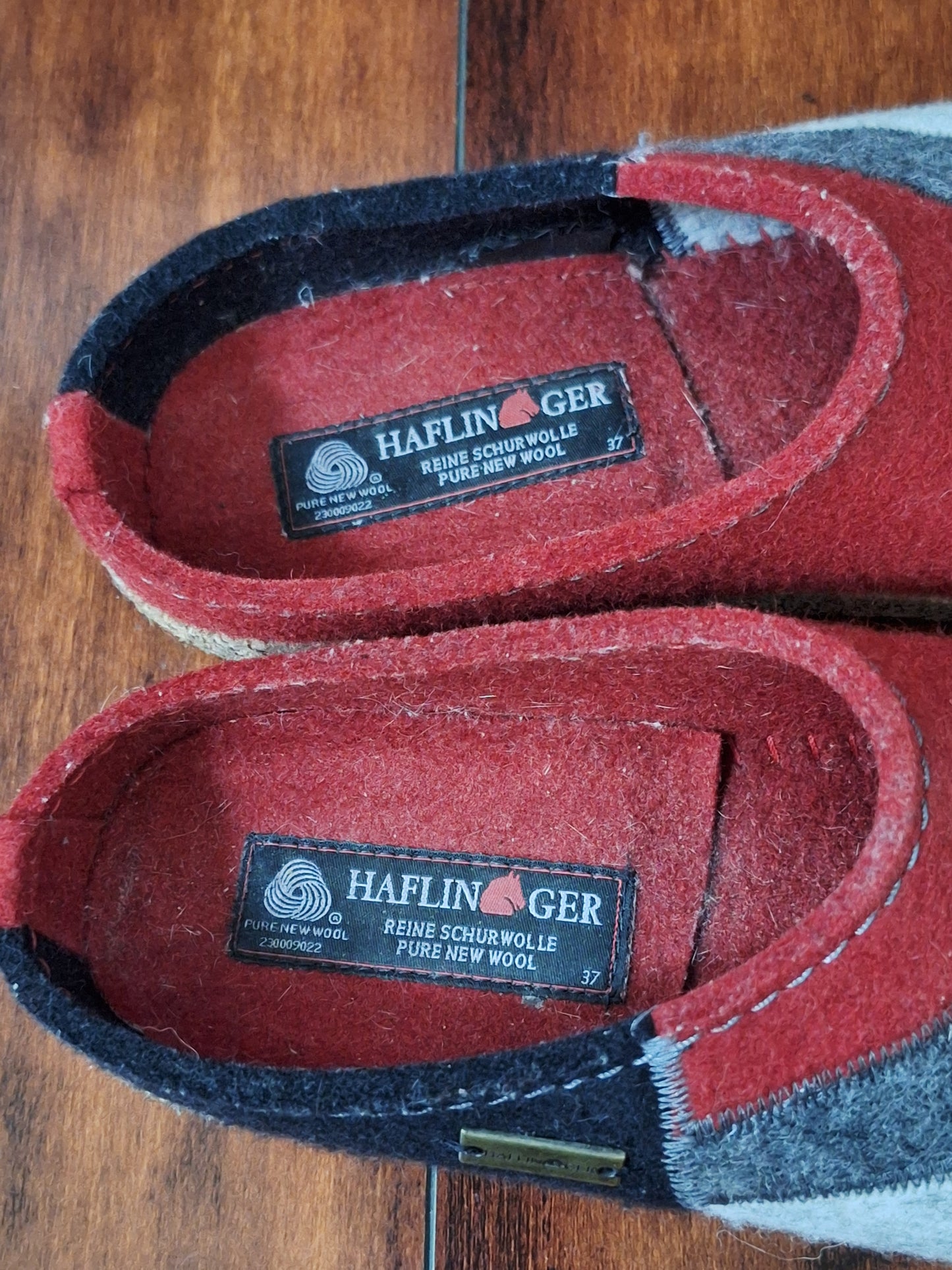 Haflinger Women's Patch Clog Chili EU 37 US 6-6.5