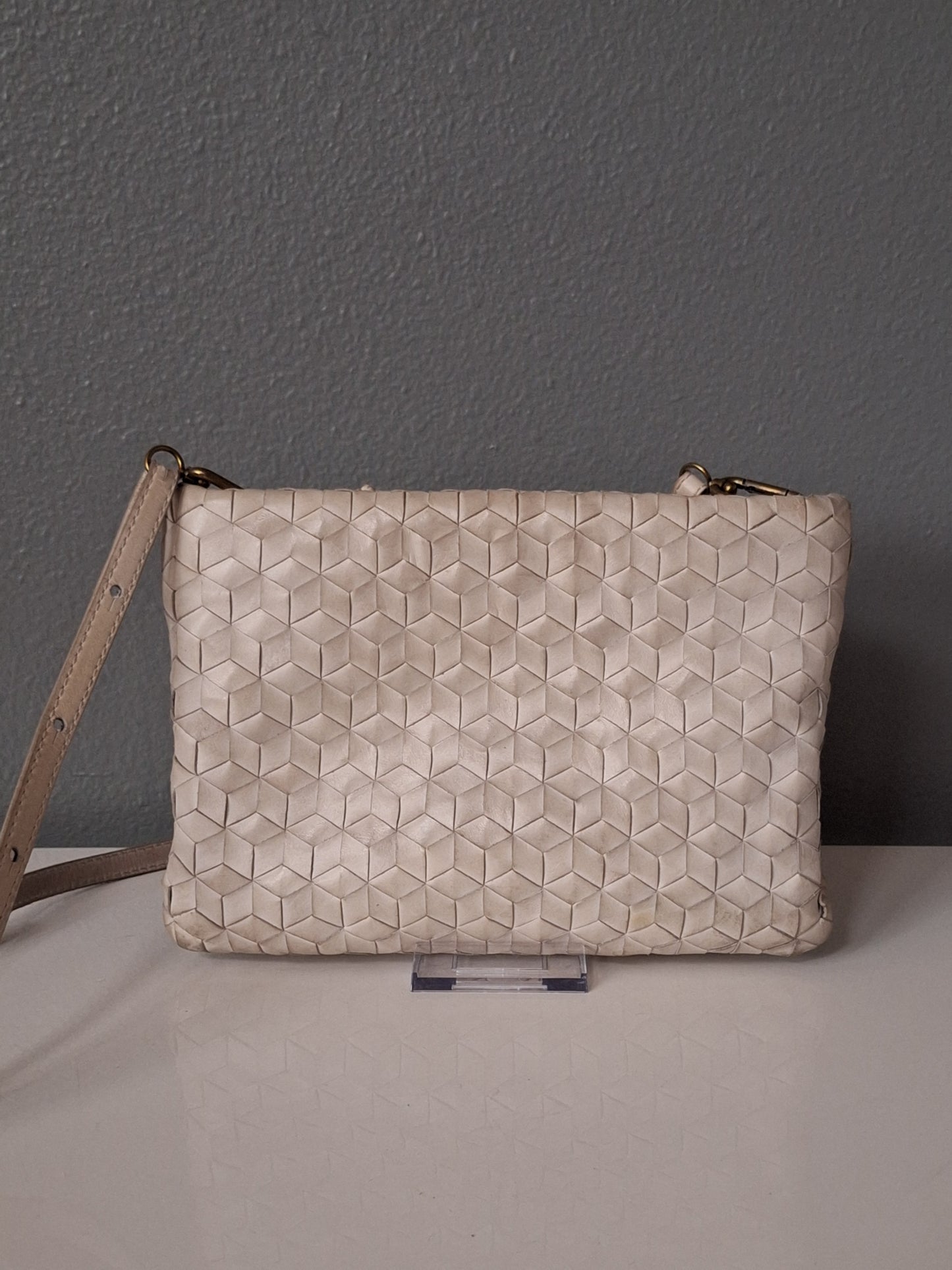 Madewell The Puff Woven Crossbody Bag