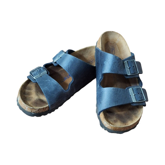 Birkenstock Navy Blue Arizona Sandals,  Size EU 36 US 5