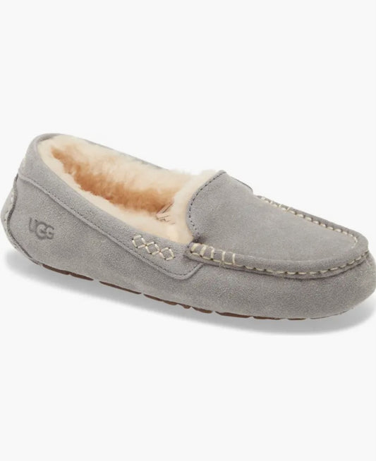 Women's Gray UGG Ansley Slippers Size 7