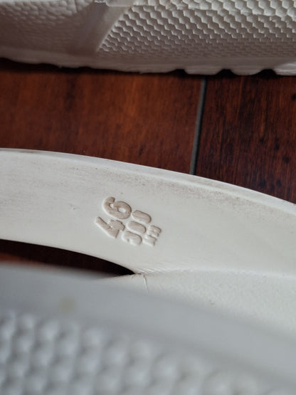 Birkenstock New w/ Box Honolulu White EVA Regular Width - Size EU 46 US 13