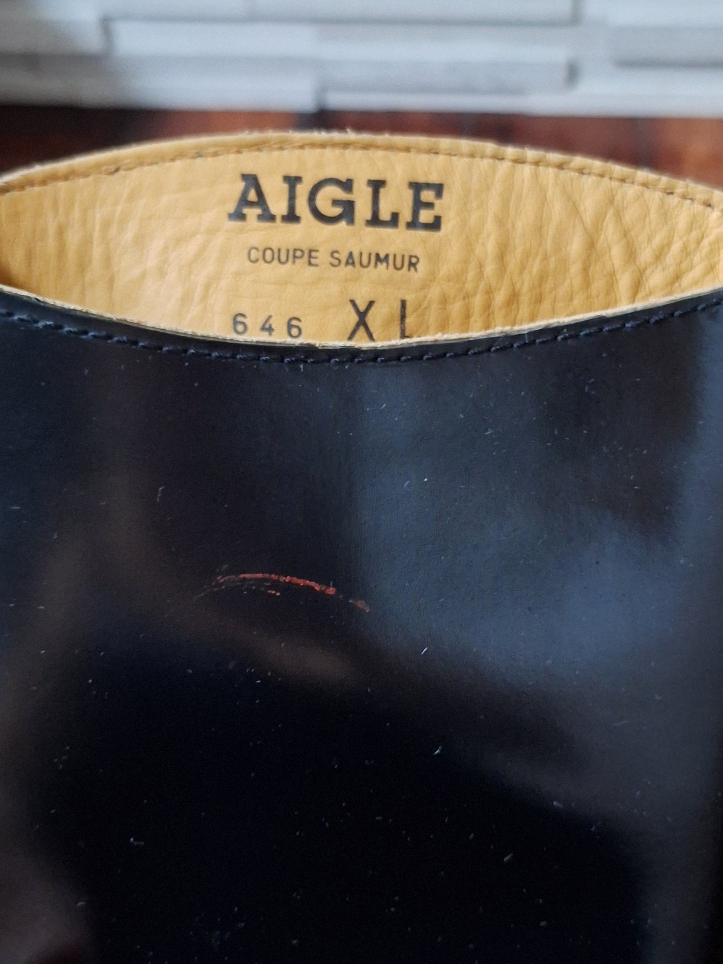 Aigle Ecuyer Flat Rubber Rain/Rubber Boots XL Size EU 40 US 8