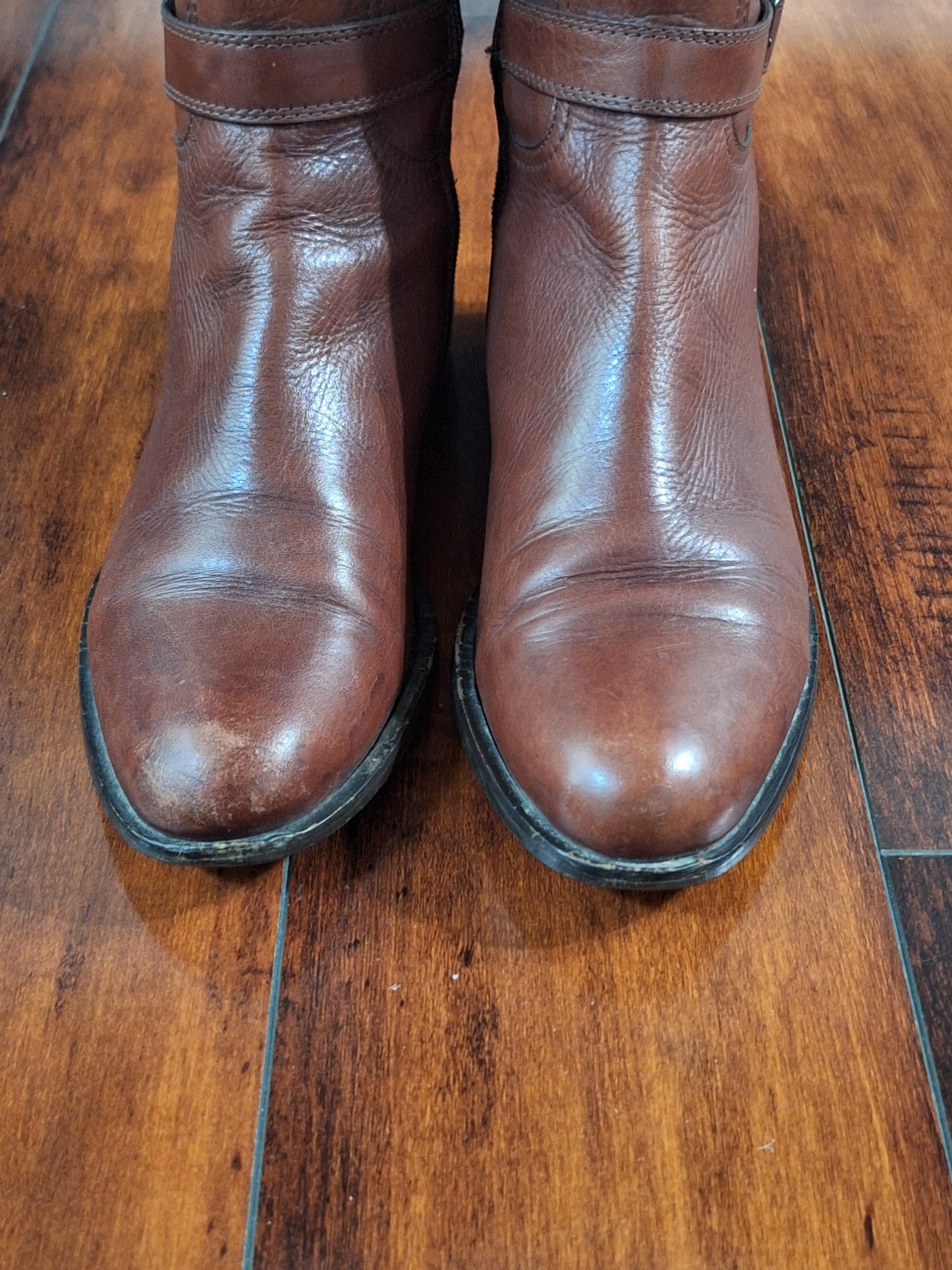 Garnet Hill Knee-Hi Boot - Brown Size 7.5