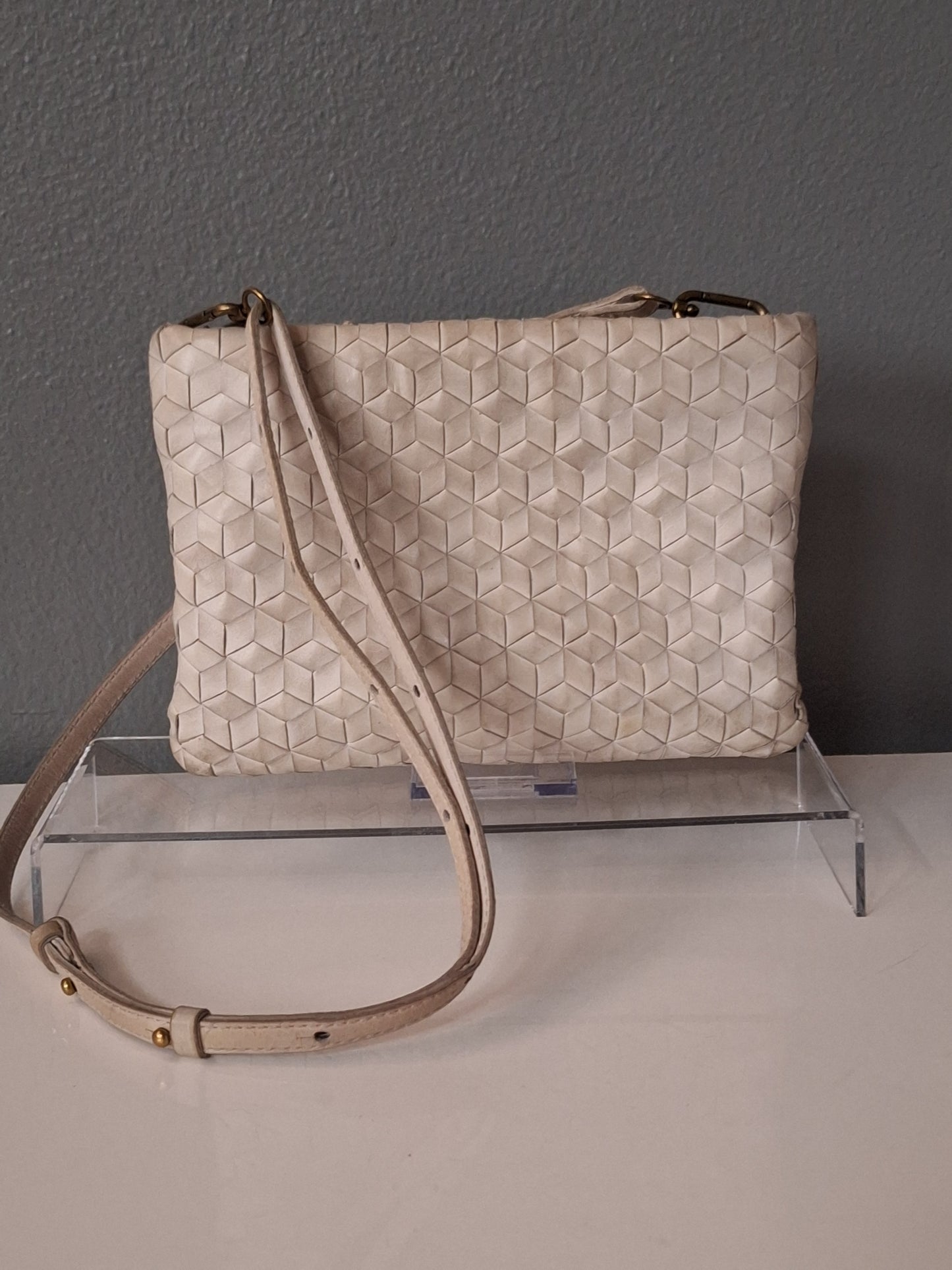 Madewell The Puff Woven Crossbody Bag