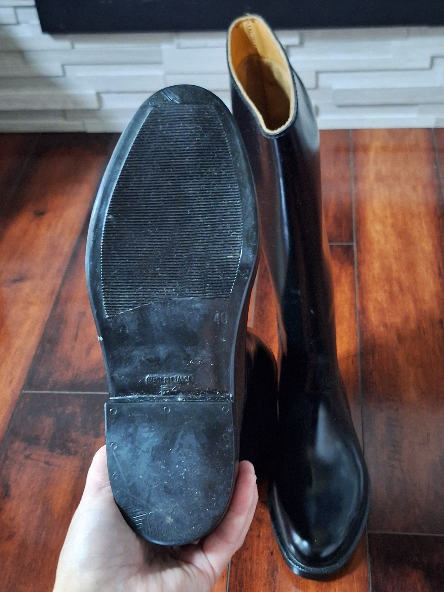 Aigle Ecuyer Flat Rubber Rain/Rubber Boots XL Size EU 40 US 8