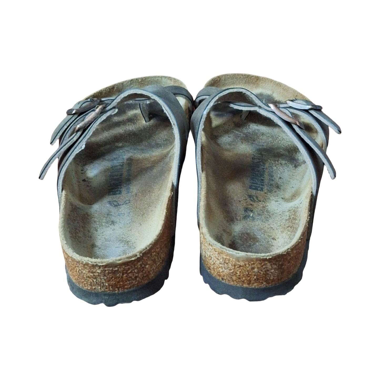 Birkenstock Mayari Leather Thong Sandals Bronze Metallic, Size 37 EU (US 6)