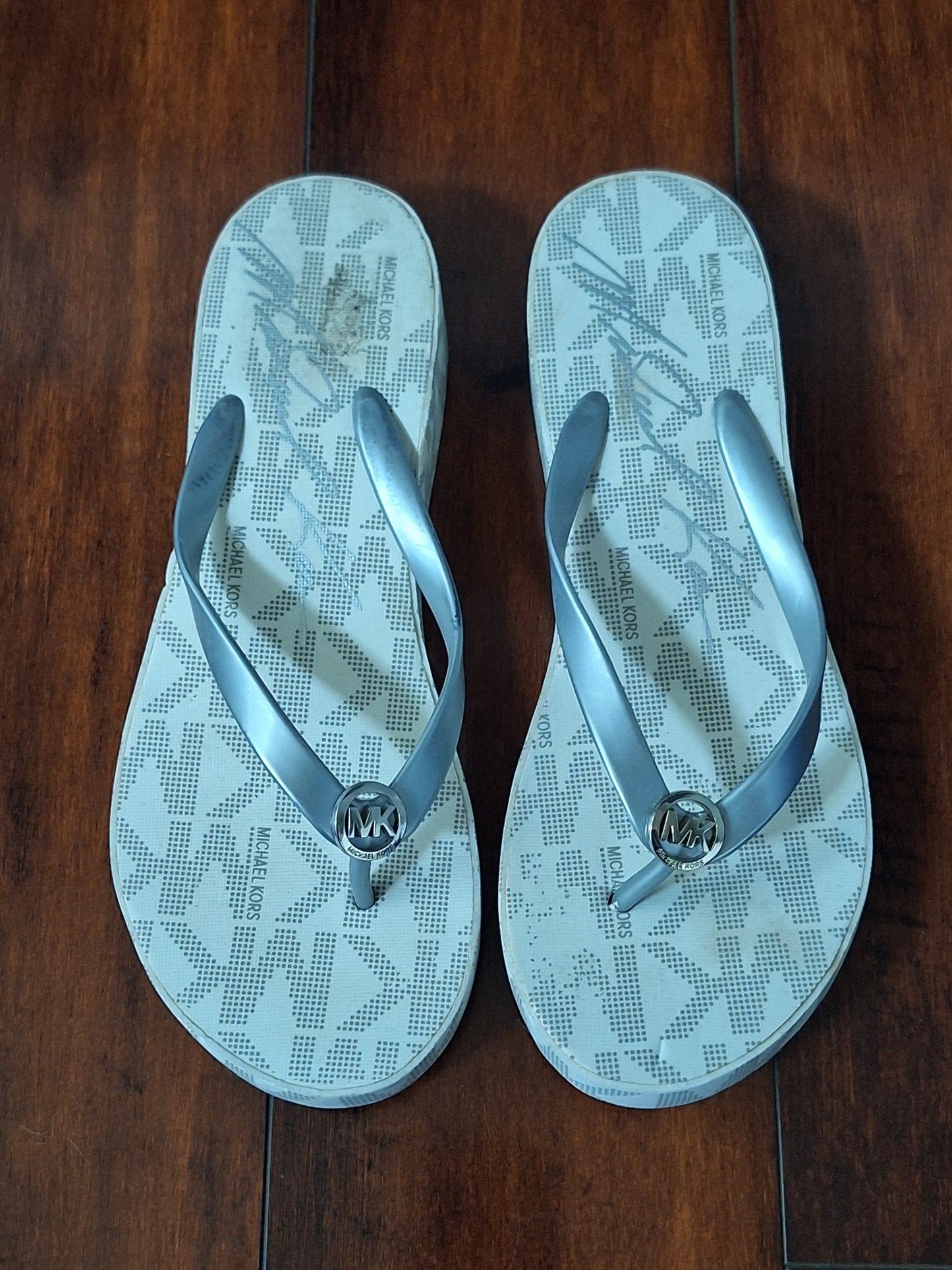 Michael Kors Women's Open-Toe Wedge Sandals, Size 9M