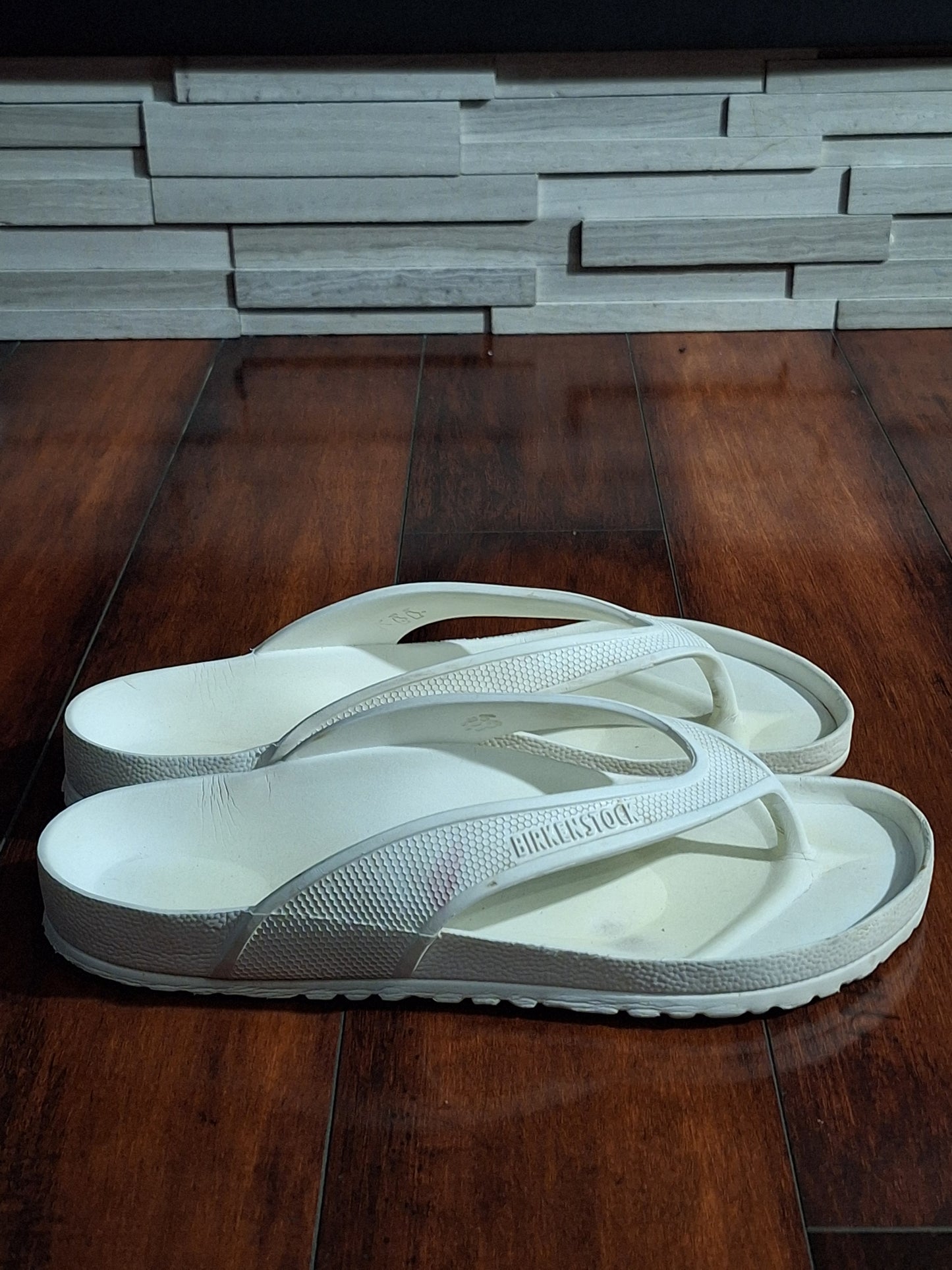 Birkenstock New w/ Box Honolulu White EVA Regular Width - Size EU 46 US 13