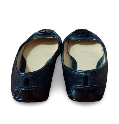 Women's Michael Kors Fulton Black Flats Size 8.5