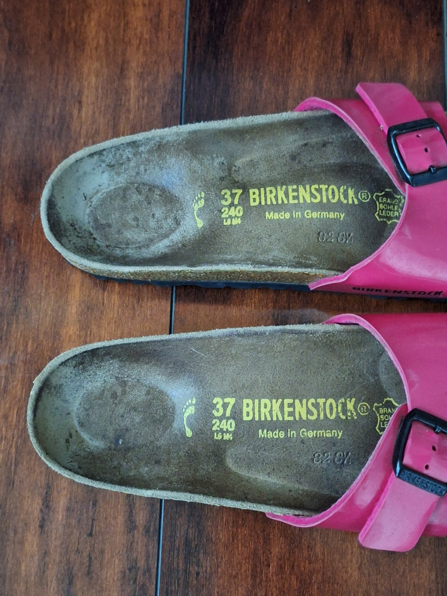 Birkenstock Madrid Raspberry Pink Sandals US 6 EU 37