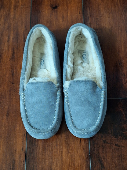 Women's Gray UGG Ansley Slippers Size 7