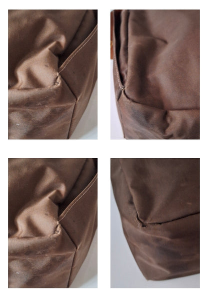 Brown Longchamp Le Pliage Origional Crossbody Shoulder Bag