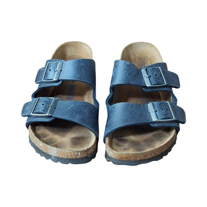 Birkenstock Navy Blue Arizona Sandals,  Size EU 36 US 5