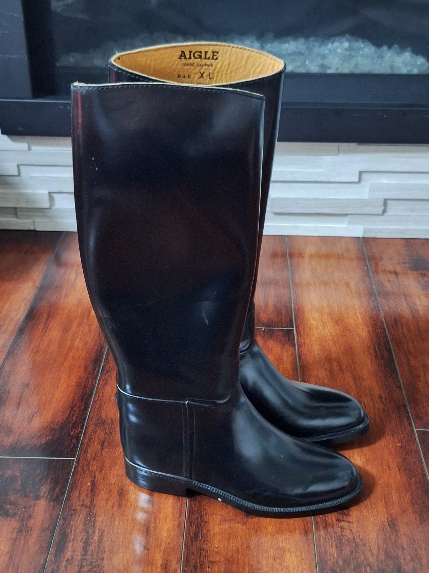 Aigle Ecuyer Flat Rubber Rain/Rubber Boots XL Size EU 40 US 8