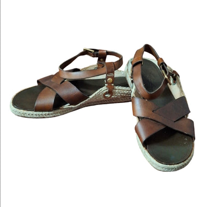Yves Saint Laurent Nu Pieds Espadrille  Sandals EU 37 US 7