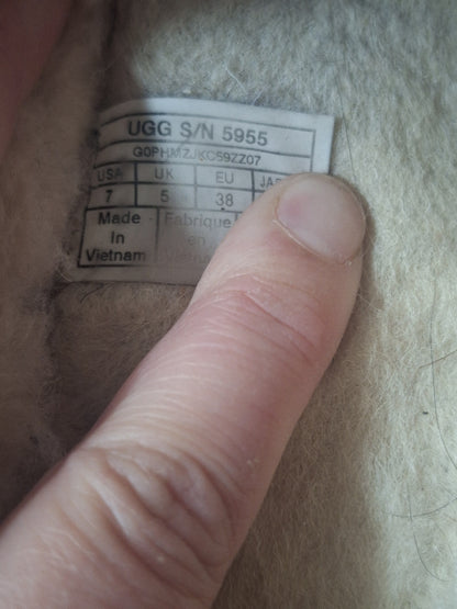 UGG Tasman Lilac Mauve Purple Slippers Size 7