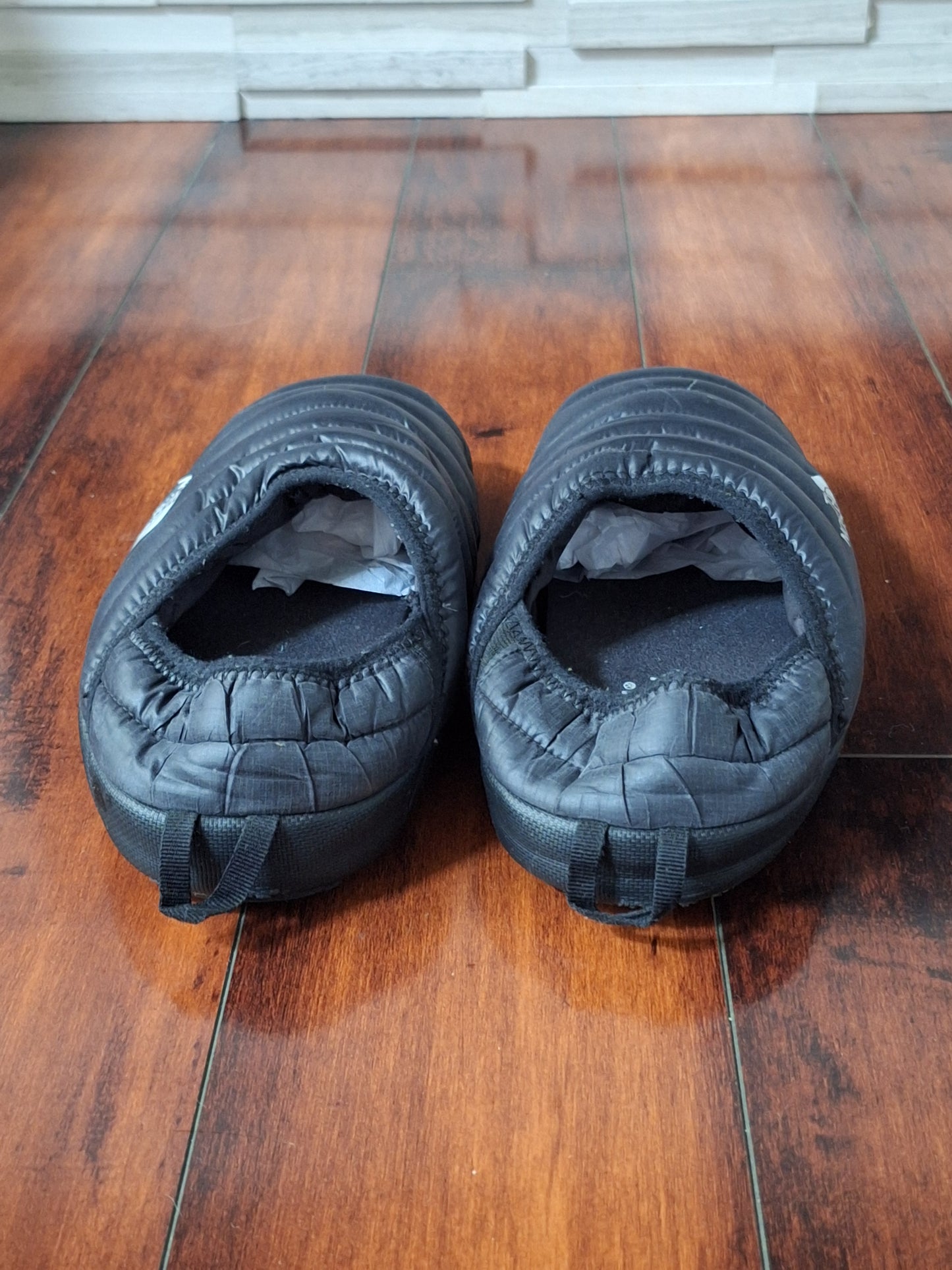 The North Face Thermaball Black Slippers Size 10