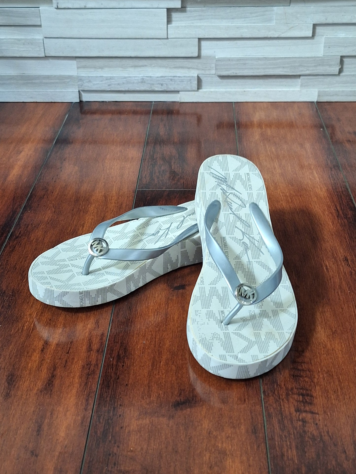 Michael Kors Women's Open-Toe Wedge Sandals, Size 9M