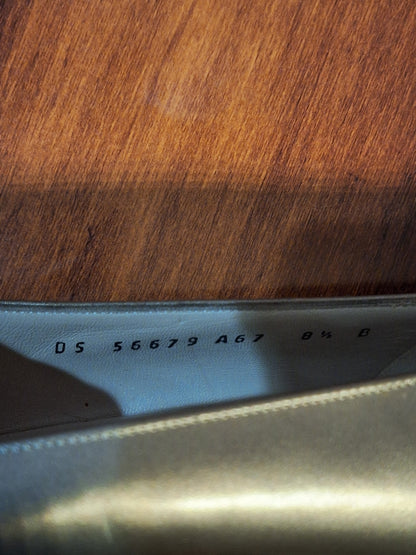 Salvatore FERRAGAMO Classic Heels Pumps 8.5 B VTG Bronze