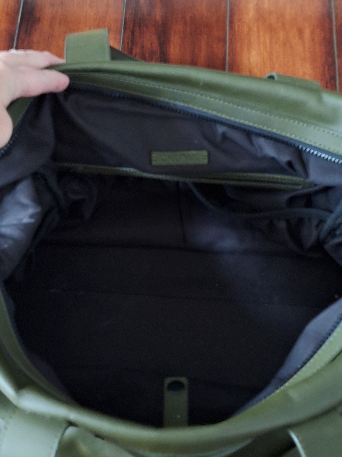 Calpak Hue Laptop Duffel bag Moss Green