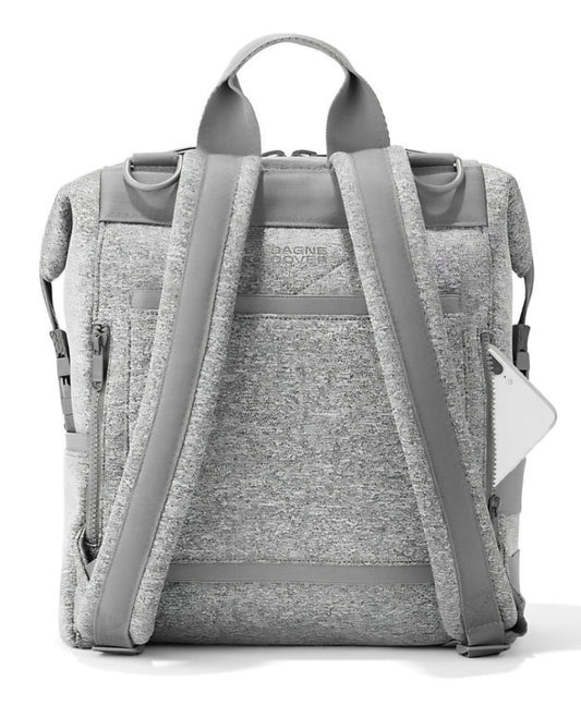 Dagne Dover Indi Heather Gray Diaper Bag Backpack Large