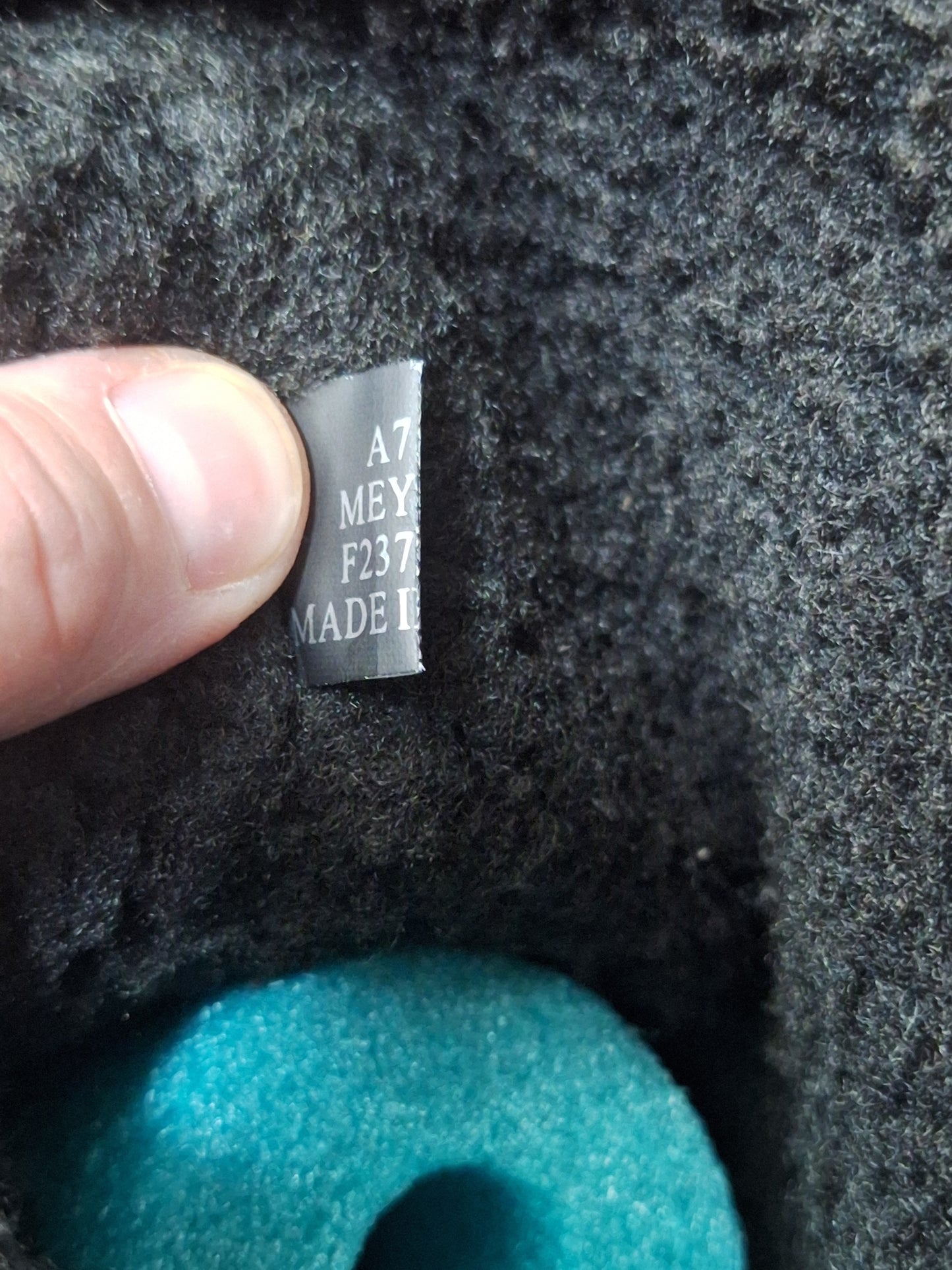 Coach Meyer Black Suede Shearling Signature C Boots size 7.5