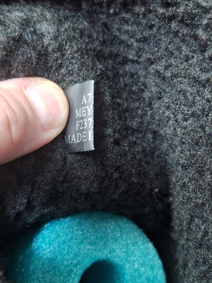 Coach Meyer Black Suede Shearling Signature C Boots size 7.5