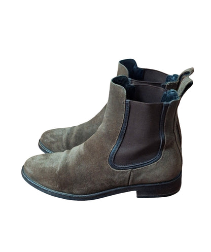 THURSDAY BOOT Suede Leather  Duchess Chelsea Brown Women's Sz 7.5